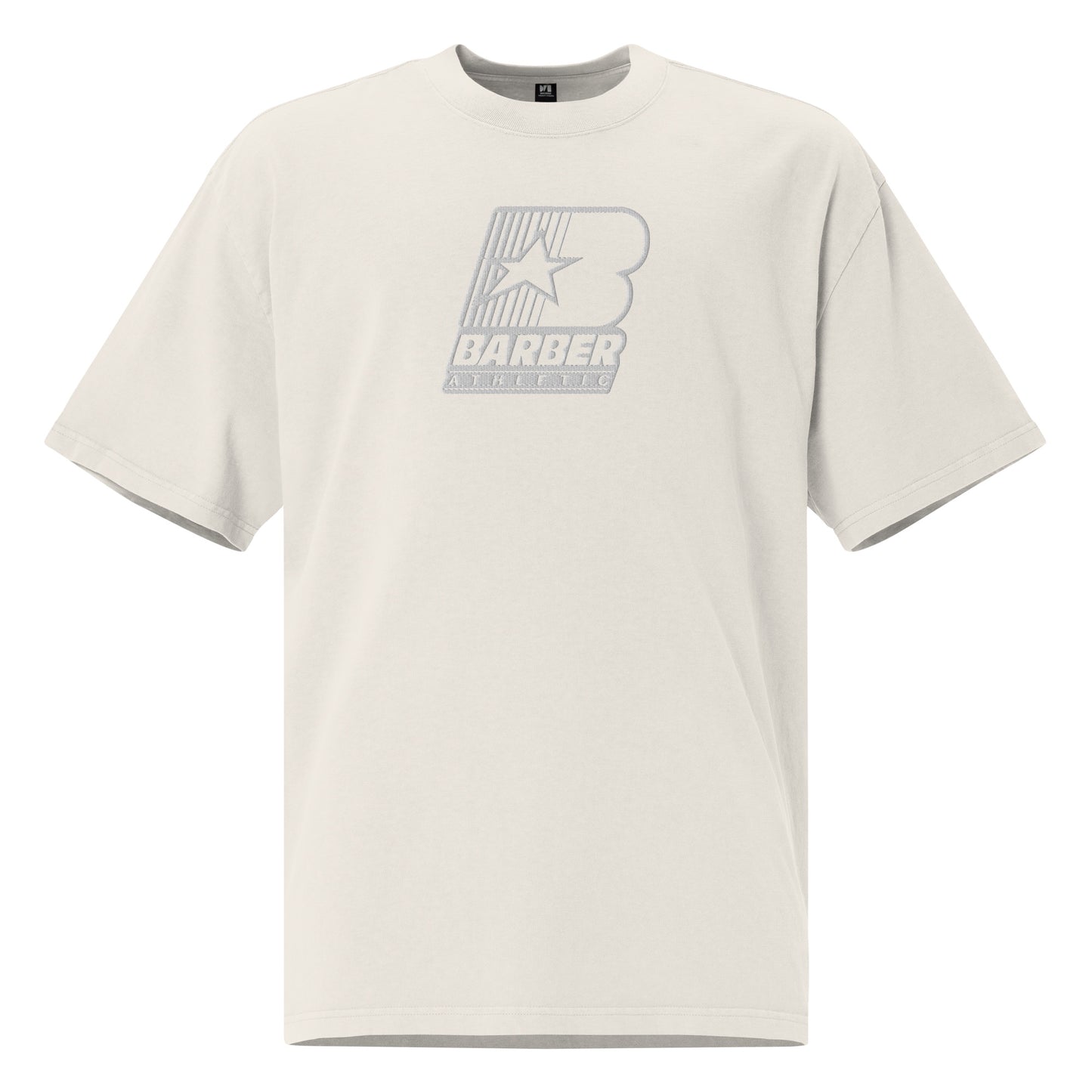 OVERSIZED BARBER ATHLETIC BRAND FADED T-SHIRT