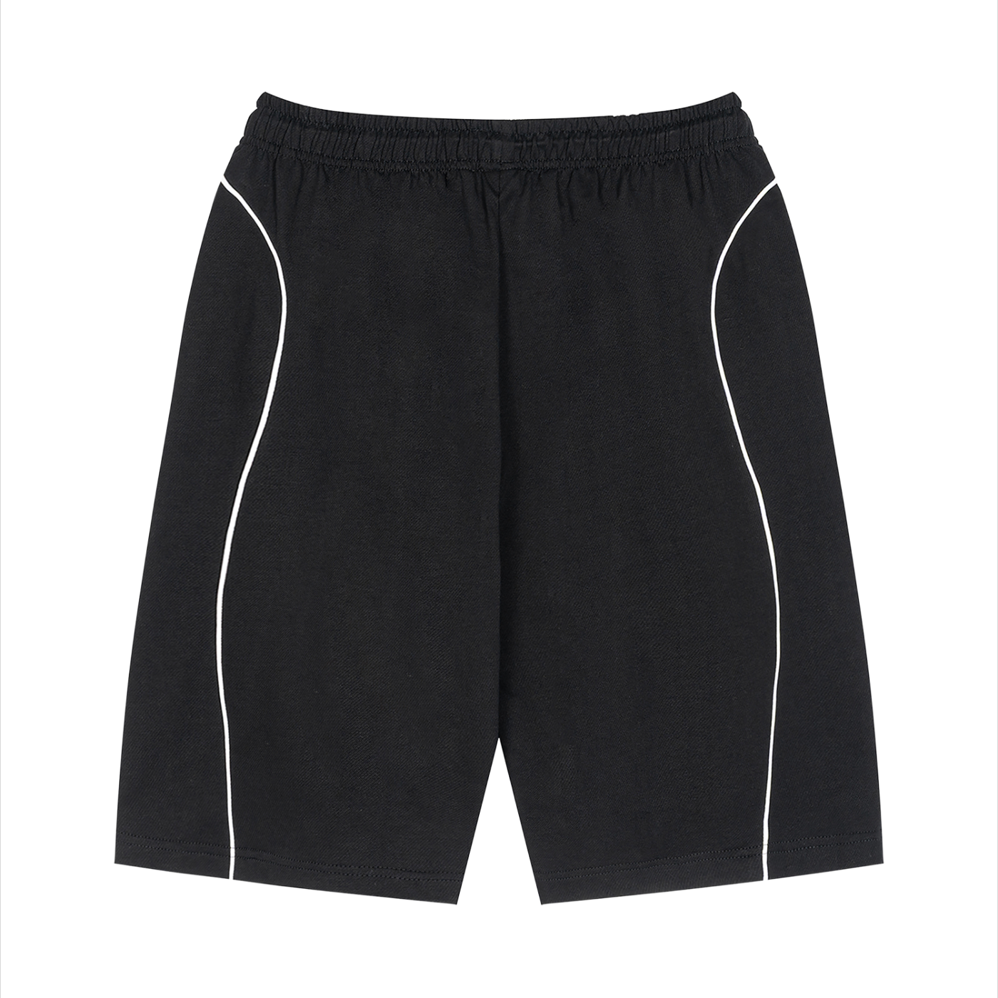 Piping Drawstring Shorts