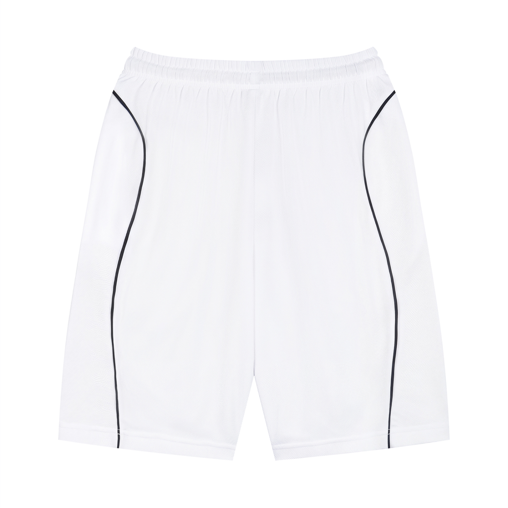 Piping Drawstring Shorts