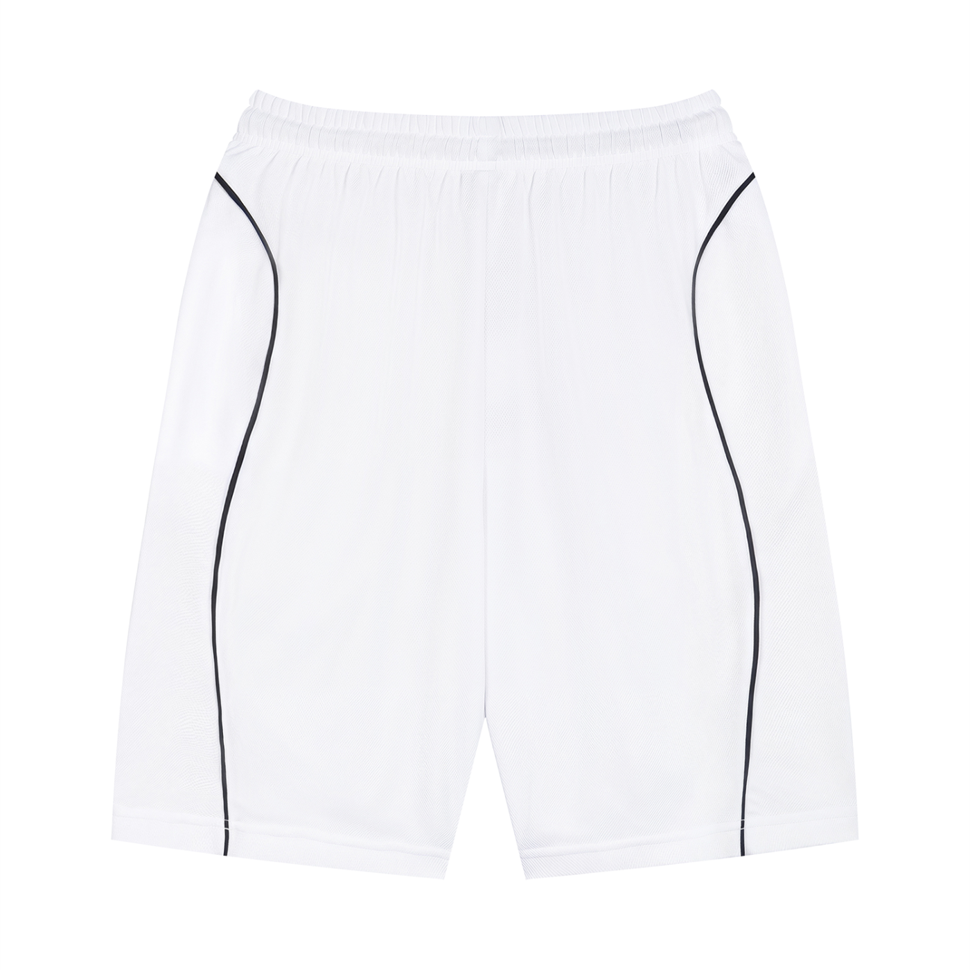 Piping Drawstring Shorts