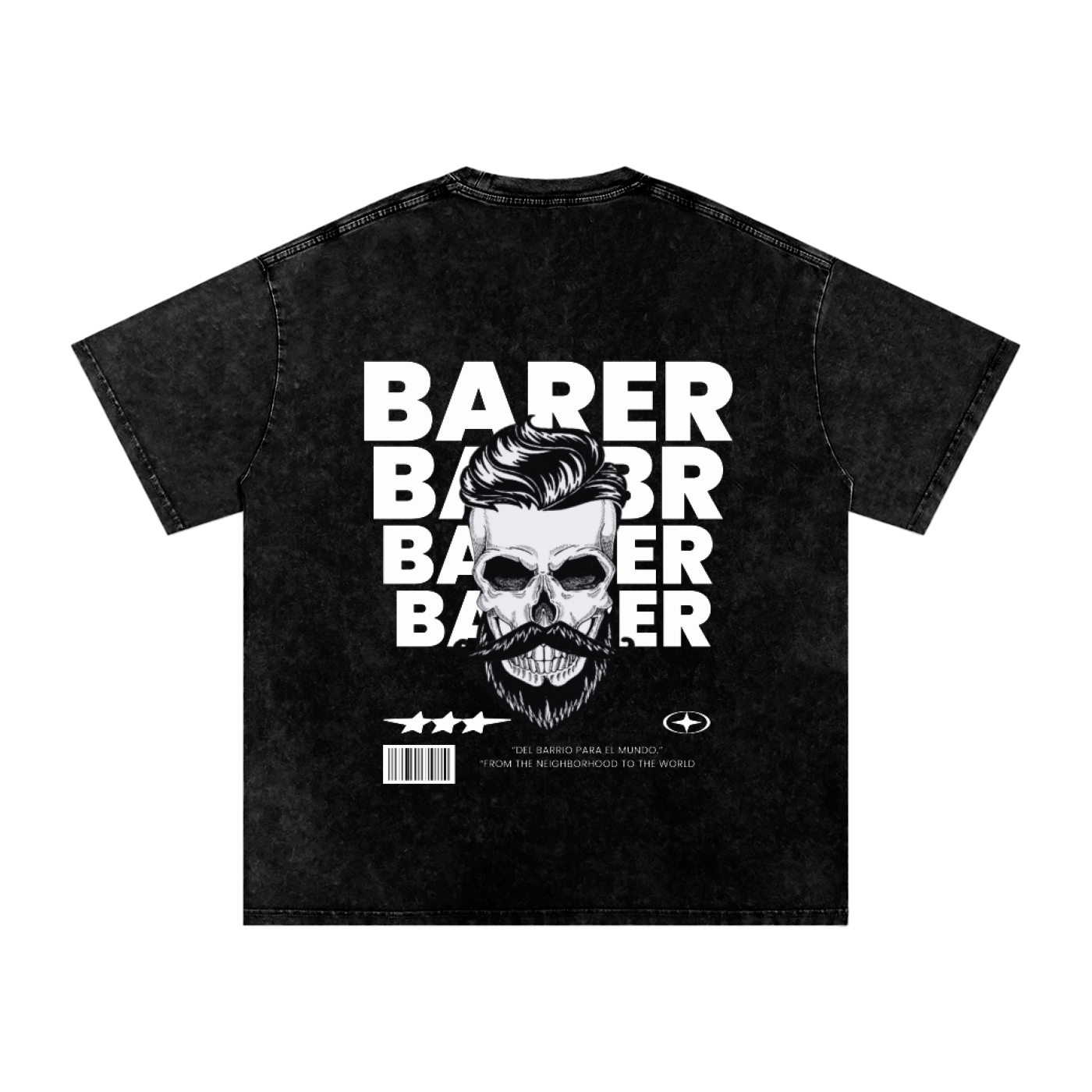 Barber Skull Tee