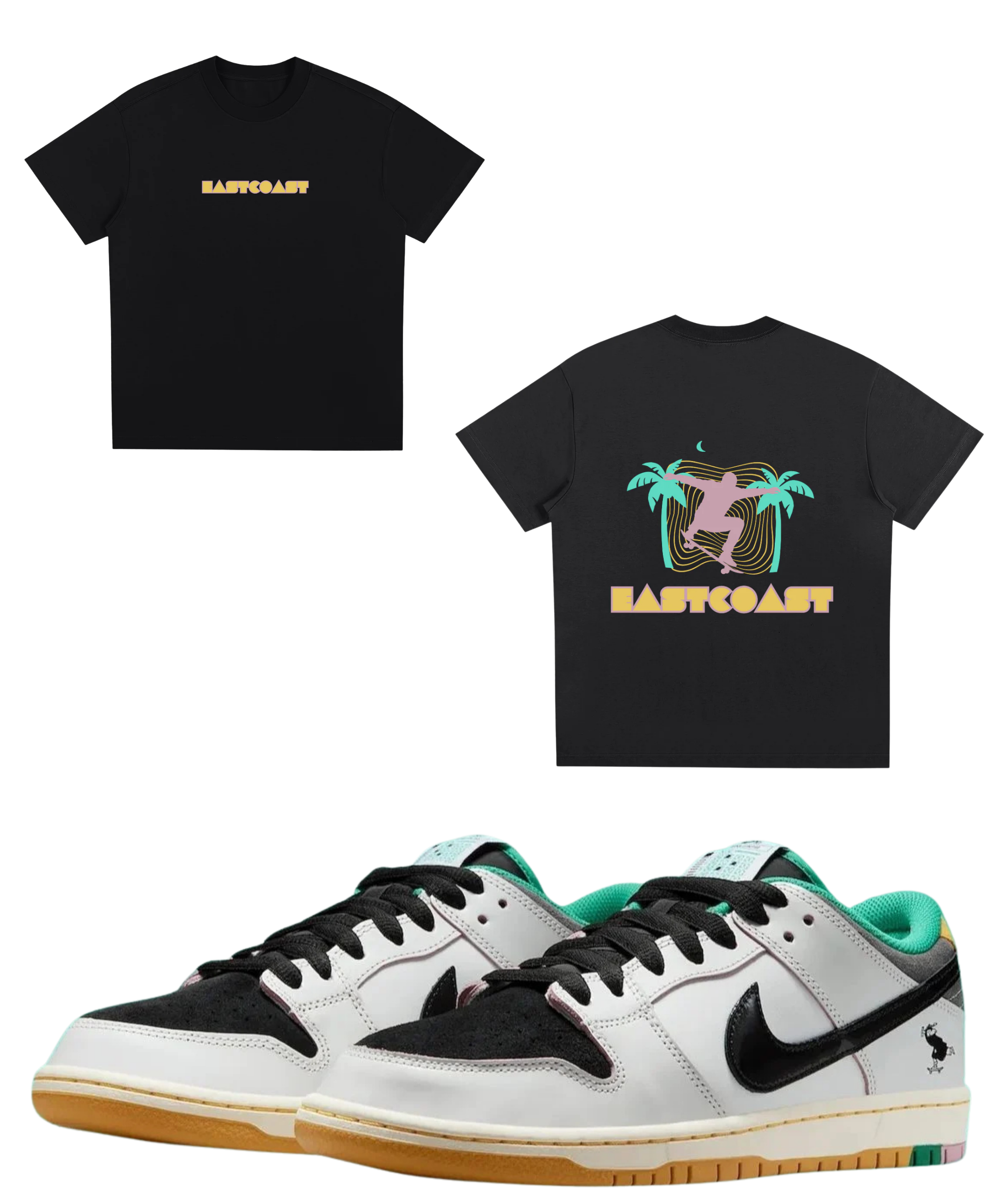 EASTCOAST SKATE  T-Shirt