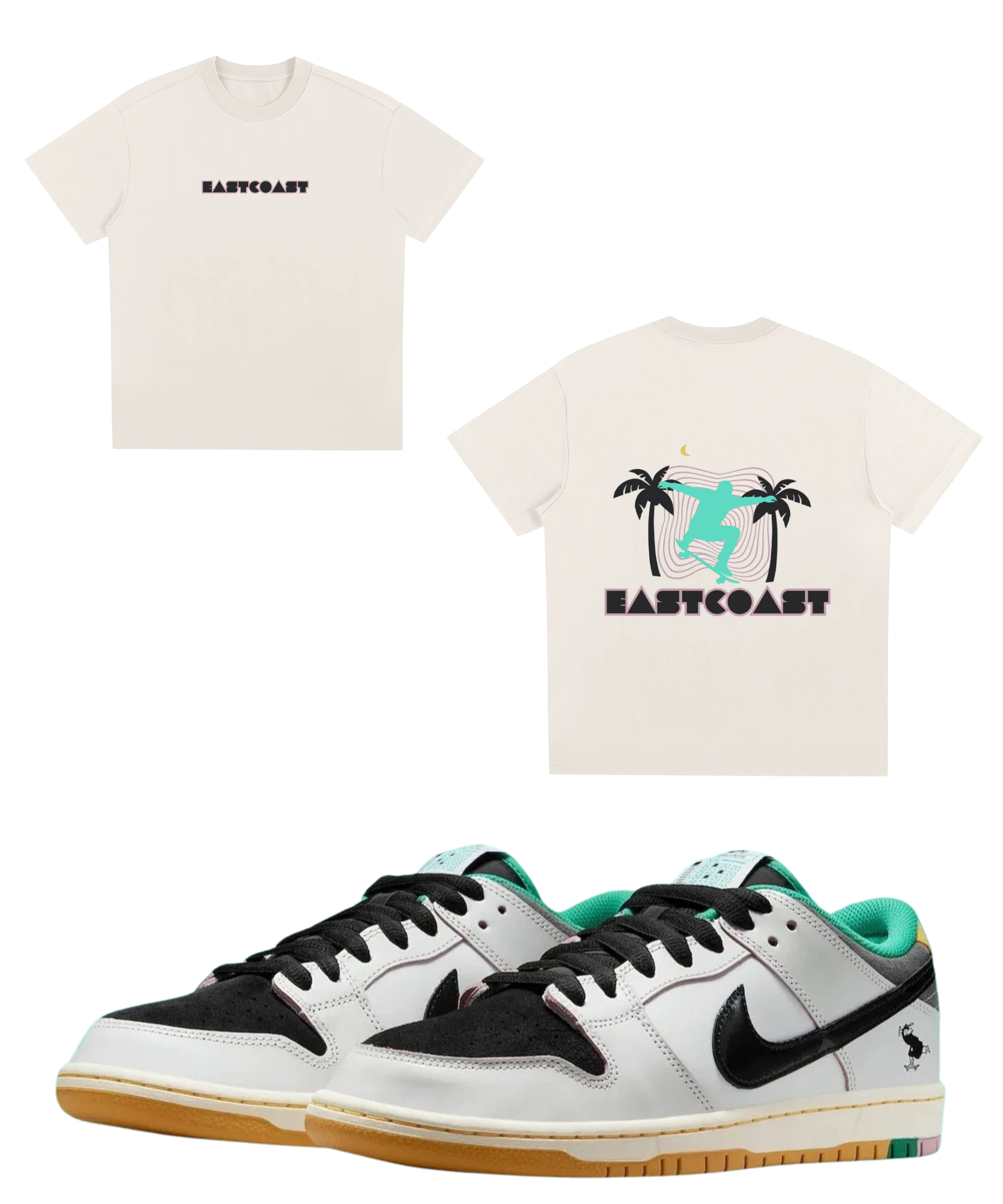 EASTCOAST SKATE  T-Shirt