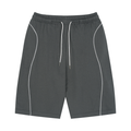 Piping Drawstring Shorts