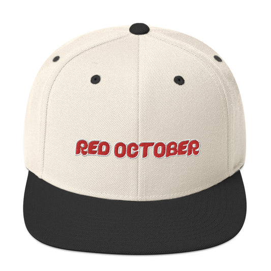 Red October w/phanatic  Snapback Hat