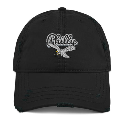 Distressed Philly Retro Dad Hat