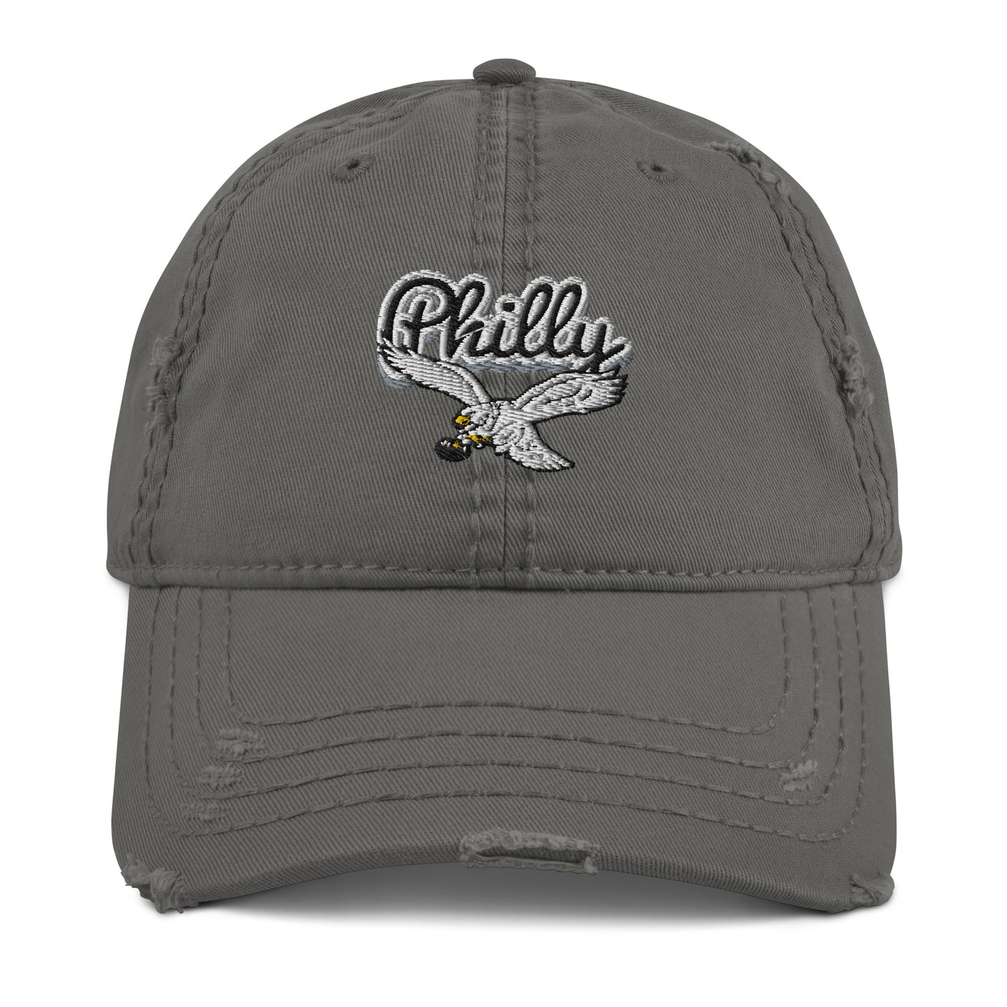 Distressed Philly Retro Dad Hat