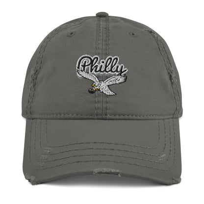 Distressed Philly Retro Dad Hat