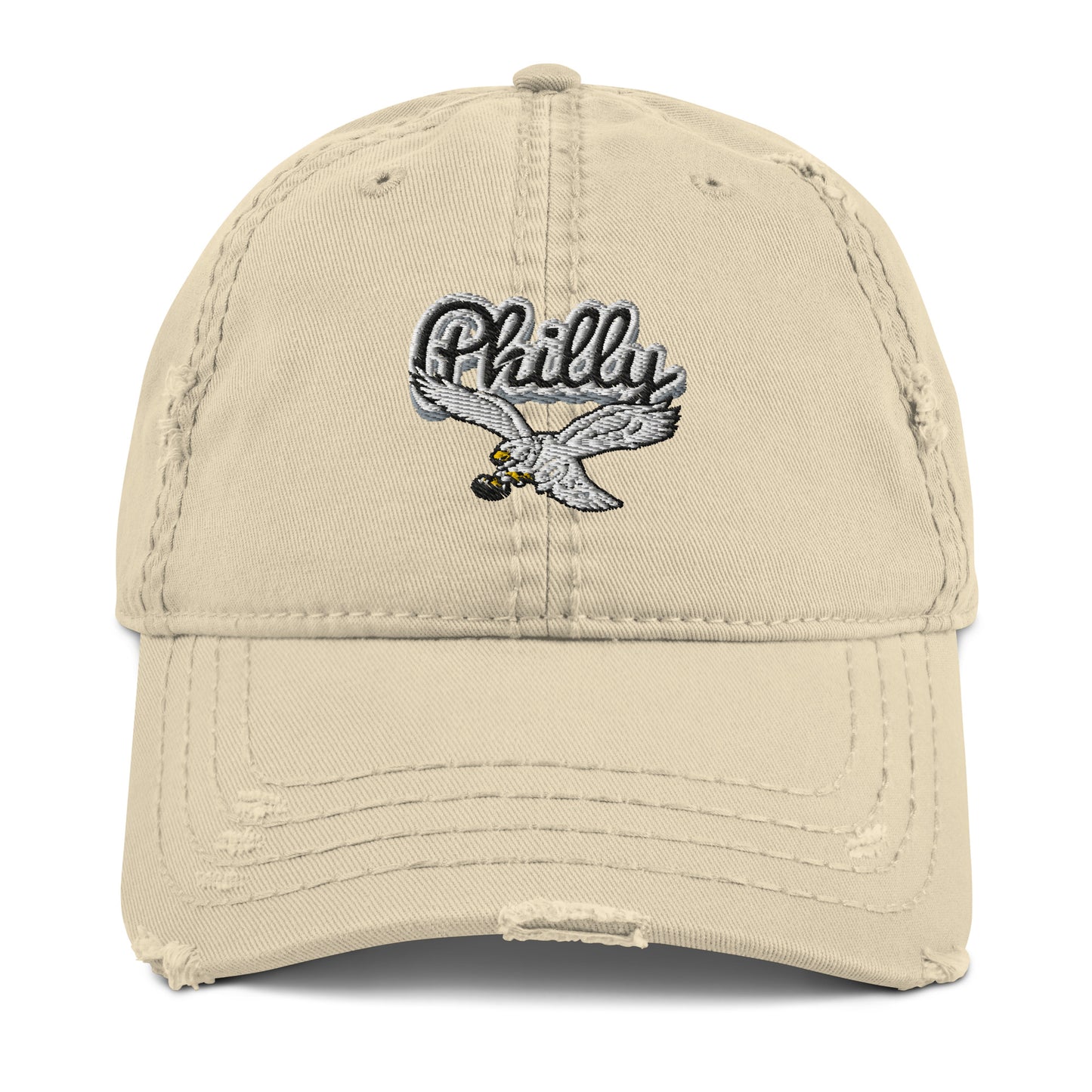 Distressed Philly Retro Dad Hat