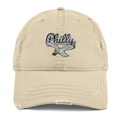 Distressed Philly Retro Dad Hat