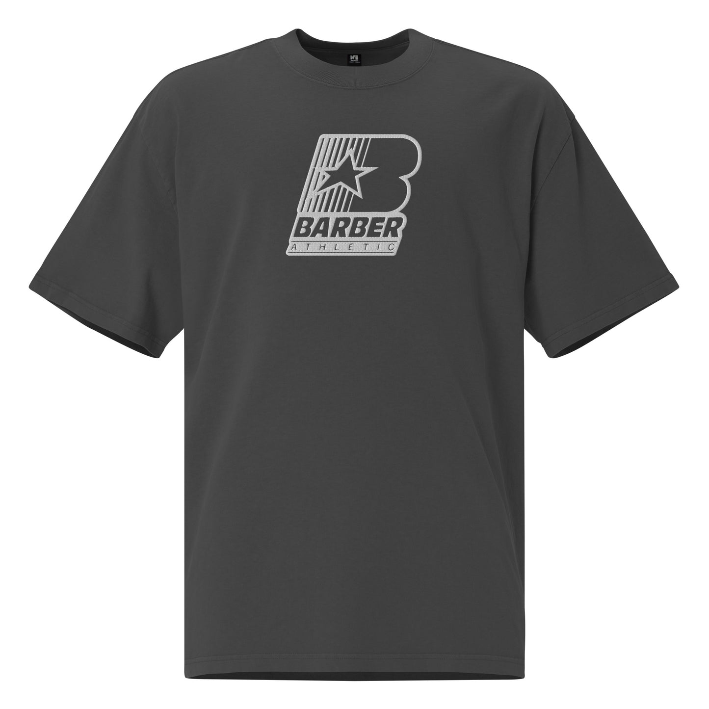 OVERSIZED BARBER ATHLETIC BRAND FADED T-SHIRT