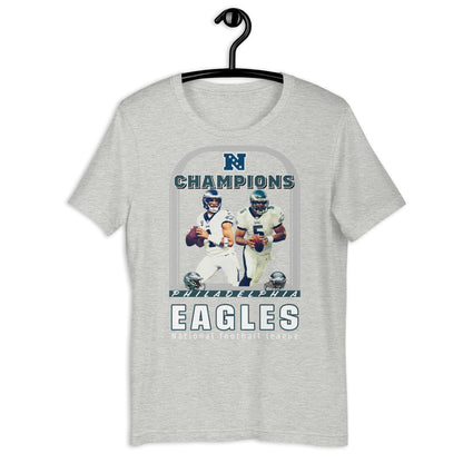 Jalen Hurts / Donovan Mcnabb NFC championsUnisex t-shirt