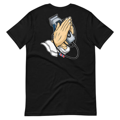 Prayer hands with Clippers Unisex t-shirt