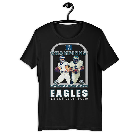 Jalen Hurts / Donovan Mcnabb NFC championsUnisex t-shirt