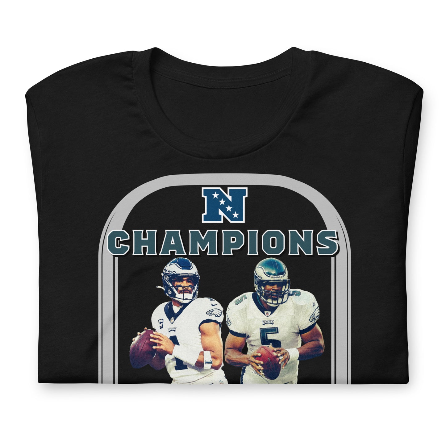 Jalen Hurts / Donovan Mcnabb NFC championsUnisex t-shirt